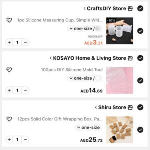 Shein New Order 9 Products